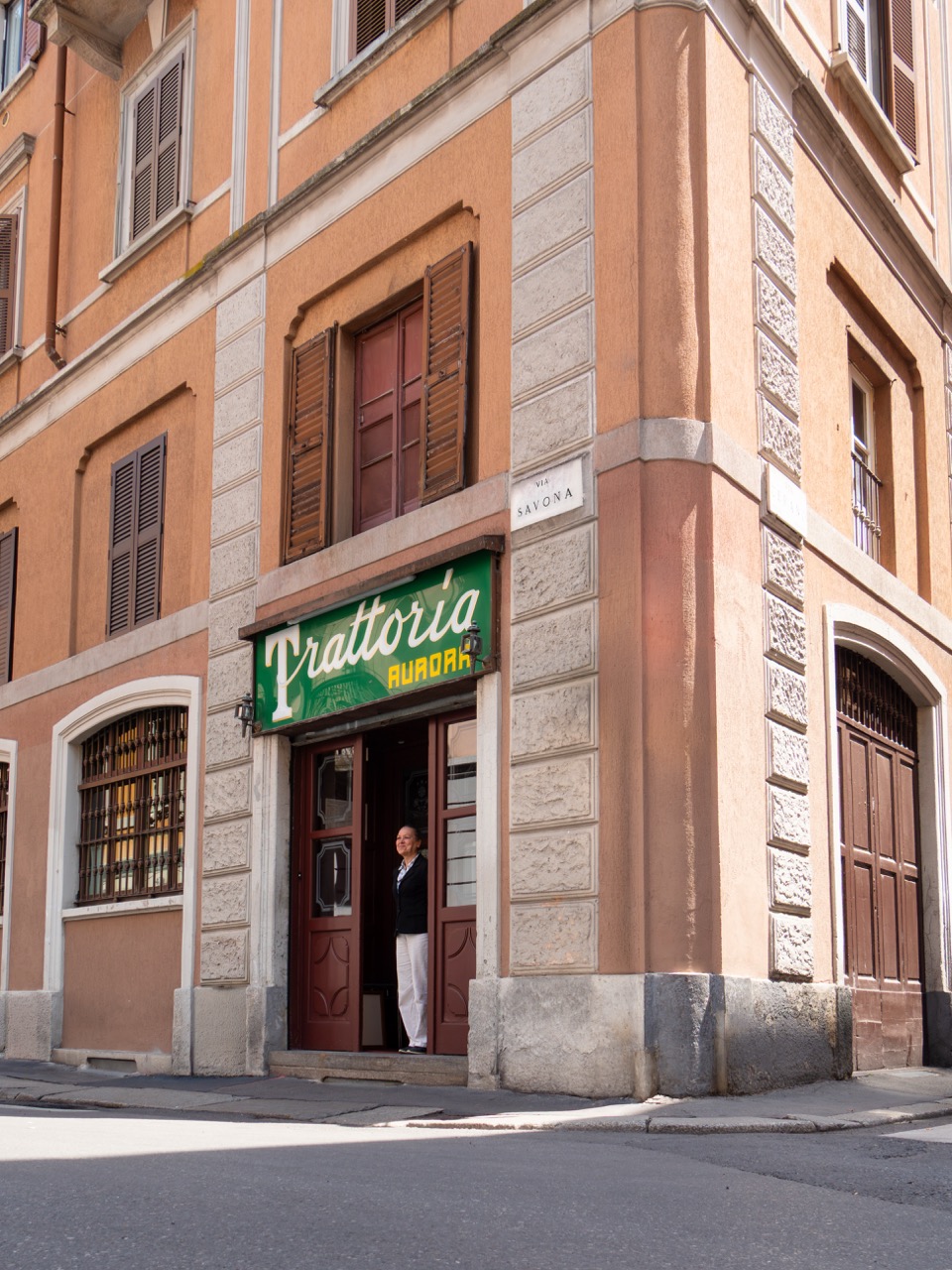Gli ambienti di Trattoria Aurora